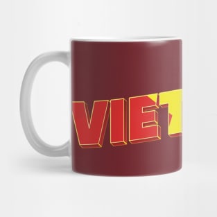 Vietnam vintage style retro souvenir Mug